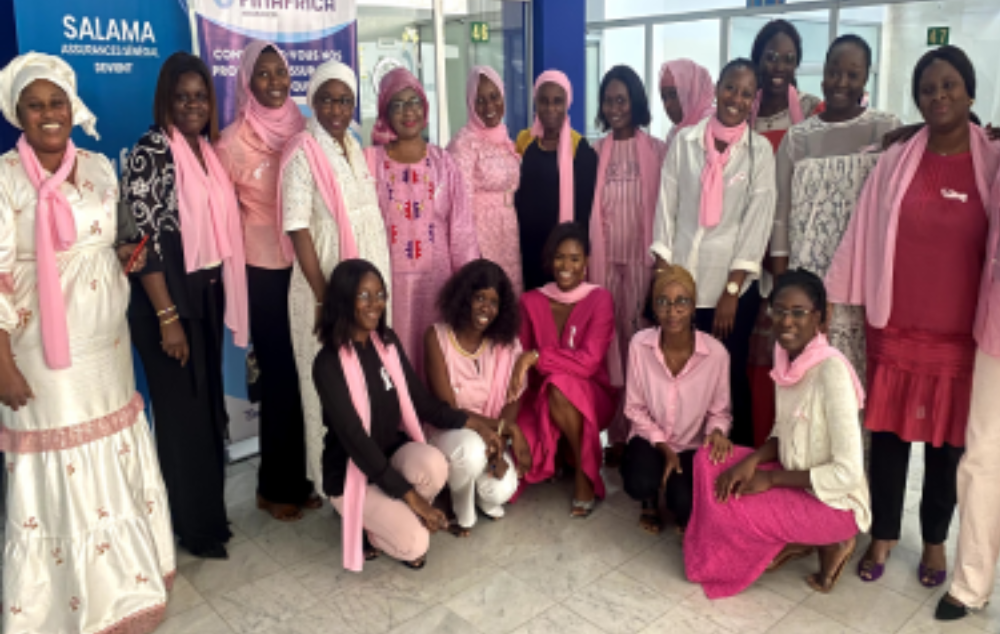 Finafrica Assurances Sénégal s’engage dans la lutte contre le cancer du sein lors d’Octobre Rose